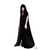 cape noire velours gothique