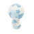 figurine-ourson-resine-bleu-ciel-montgolfiere