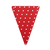 5 FANSIONS ROUGES POIS BLANCS