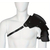 EPAULIERE SIMILI CUIR NOIR
