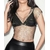 TOP RESILLE ET STRASS