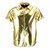 CHEMISE METALLISEE OR
