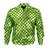 blouson bombers vert ecailles de poisson 1