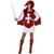 D2GUISEMENT MOUSQUETAIRE FEMME ROUGE