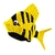 chapeau poisson nemo jaune 1