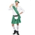 deguisement ecossais irlandais vert adulte