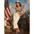 tenue femme marin pin up annee 50