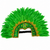 COIFFE BRESILIENNE VERTE