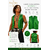 gilet paillettes vertes unisexe