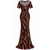 ROBE LONGUE DIABLESSE PAILLETTES LUXES 3
