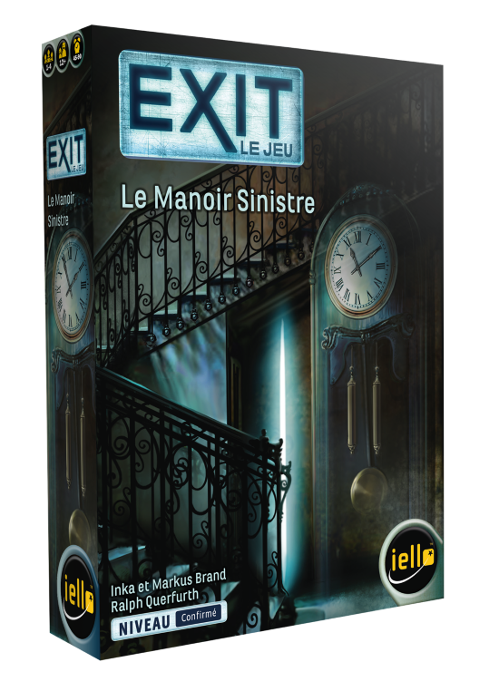Le manoir sinistre - Exit Le Jeu - Escape Game - Great Escape - medium