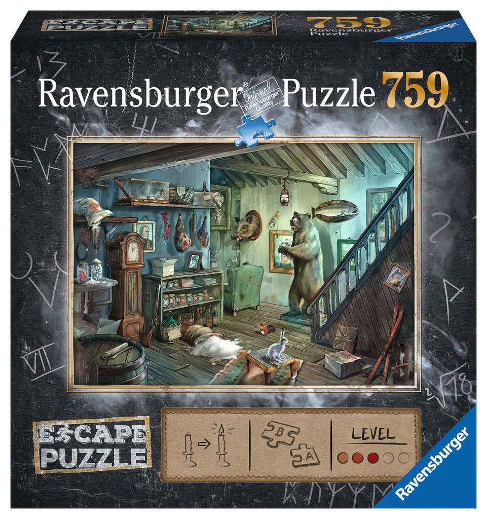 La cave de la terreur - Ravensburger - Puzzle Escape Game - Jeu d'évasion - Great Escape