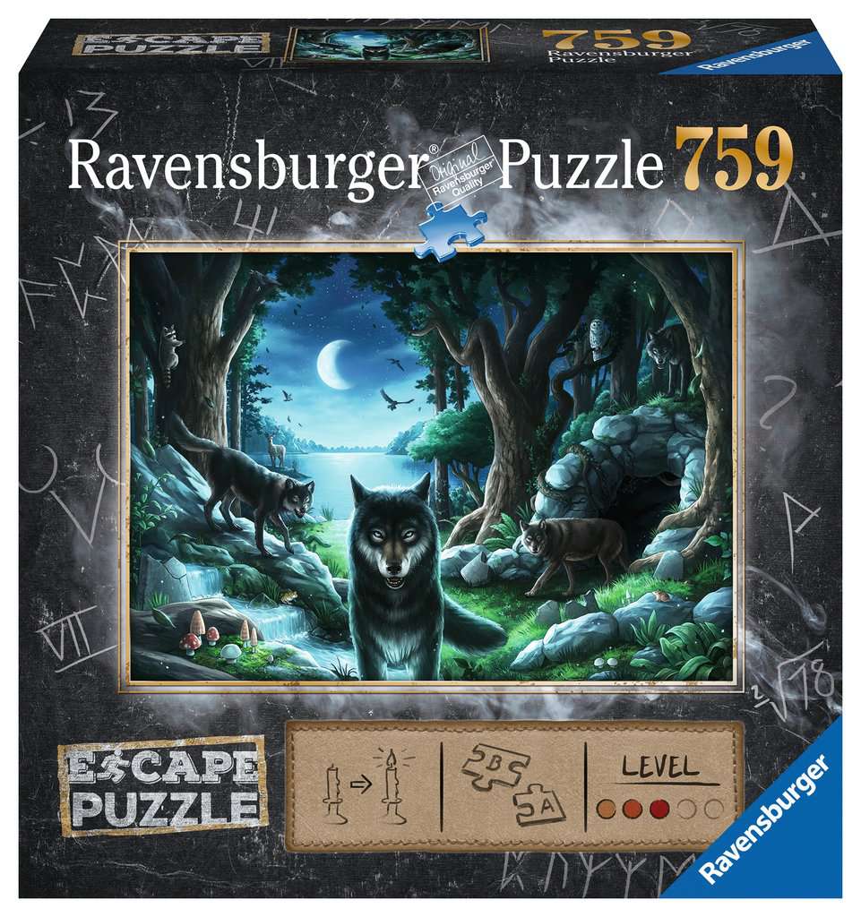 Histoires de loups - Ravensburger - Puzzle Escape Game - Jeu d'évasion - Great Escape - Zoom