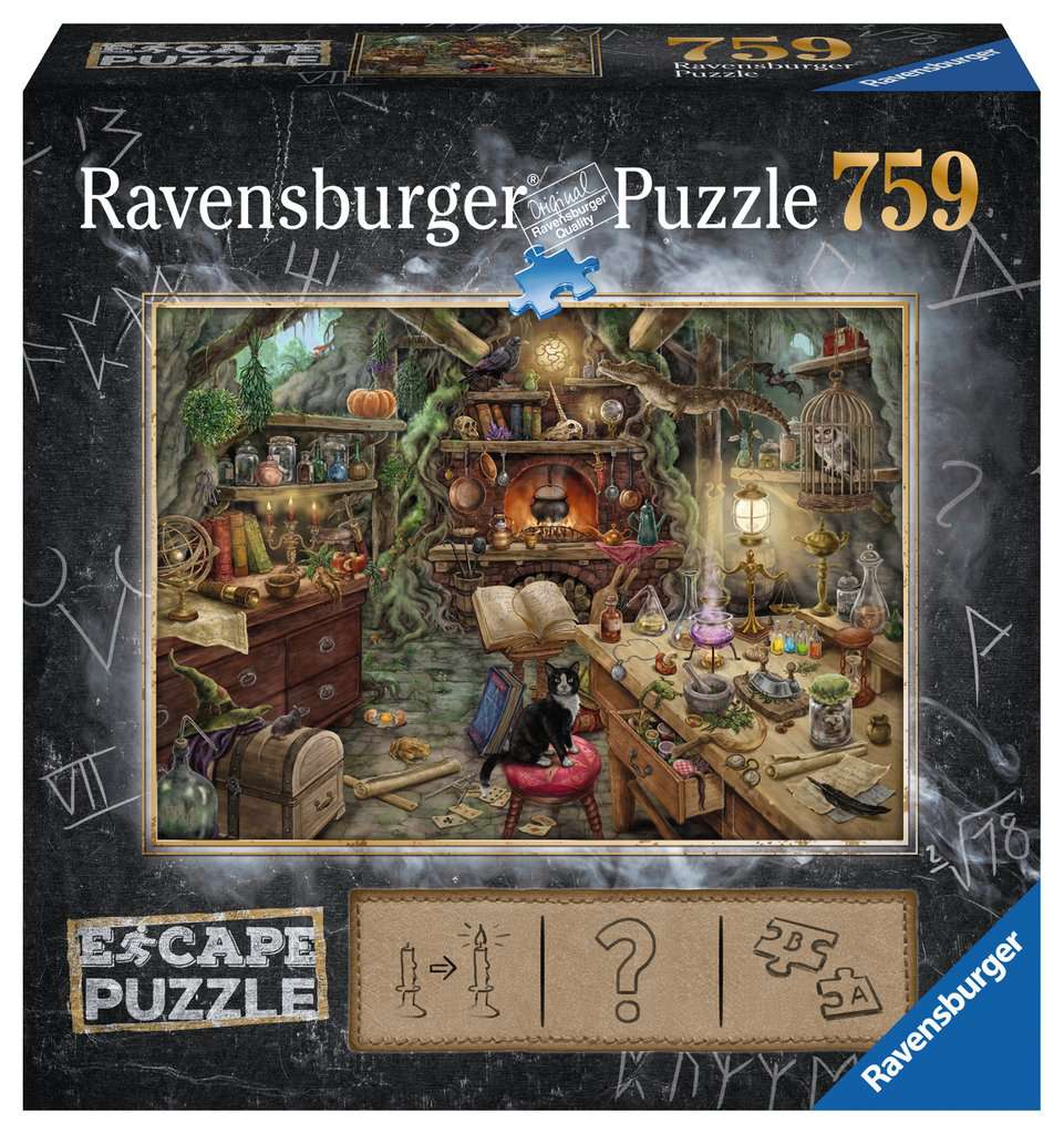 Cuisine de sorcière - Ravensburger - Puzzle Escape Game - Jeu d'évasion - Great Escape
