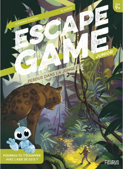 Perdus dans la jungle - Escape Game Kids - Great Escape - recto