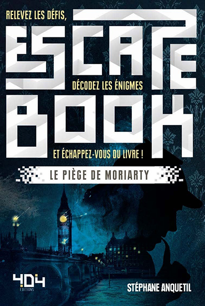 Escape book- Le piège de Moriarty - Escape Games - Jeu de société Escape Games - Escape rooms - Great Escape - Medium