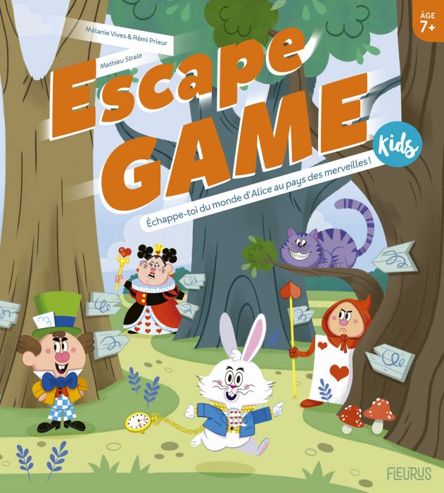 Echappe-toi du pays d'Alice au pays des merveilles - Escape Game kids - Great Escape - recto