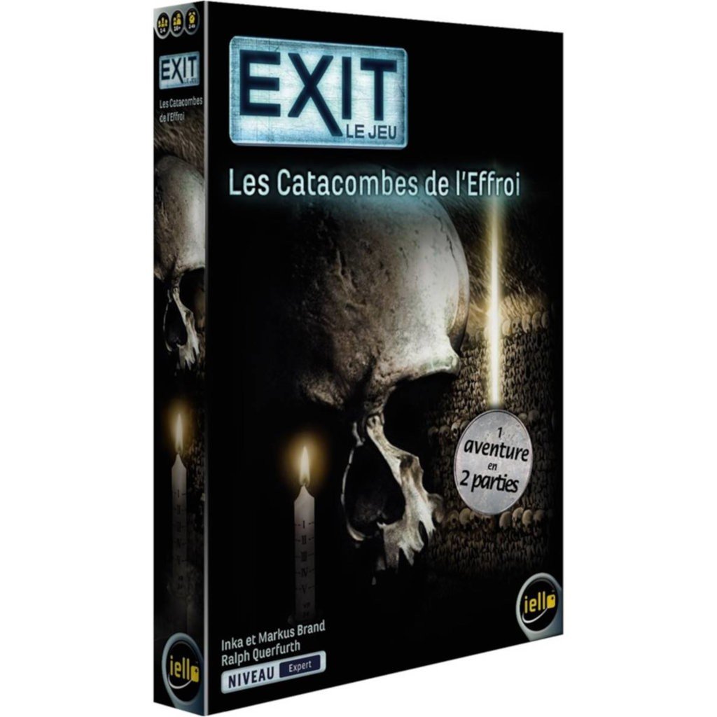 Les catacombes de l'effroi - Exit Le Jeu - Boîte - Escape Game - Great Escape