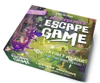 Escape box- Mon 1er escape game - Escape Games - Jeu de société d'évasion - Escape rooms - Great Escape - front