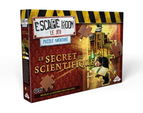 Escape Room Le Jeu - Le secret du scientifique - Escape Game - Great Escape - front