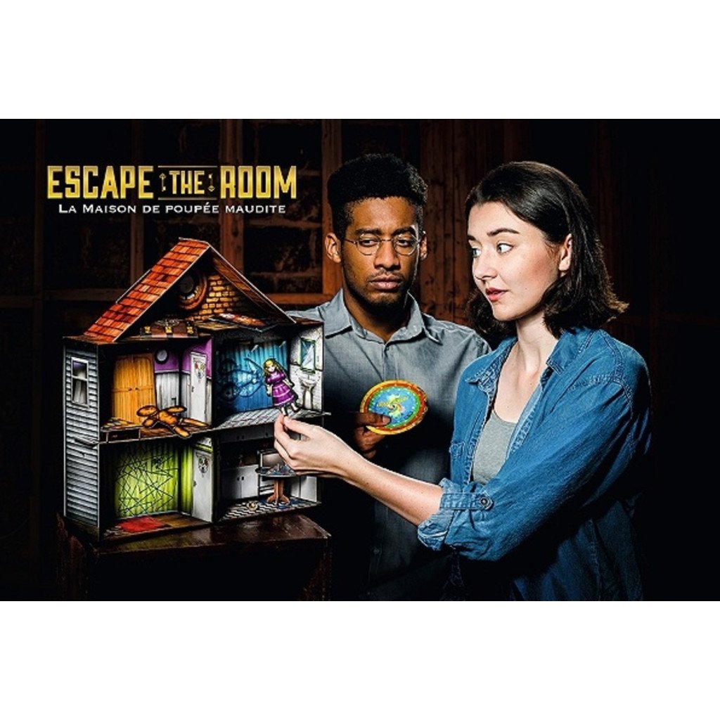 Escape The Room - La Maison de Poupée Maudite - Verso - Escape Games - Jeu de société Escape Games - Escape rooms joueurs