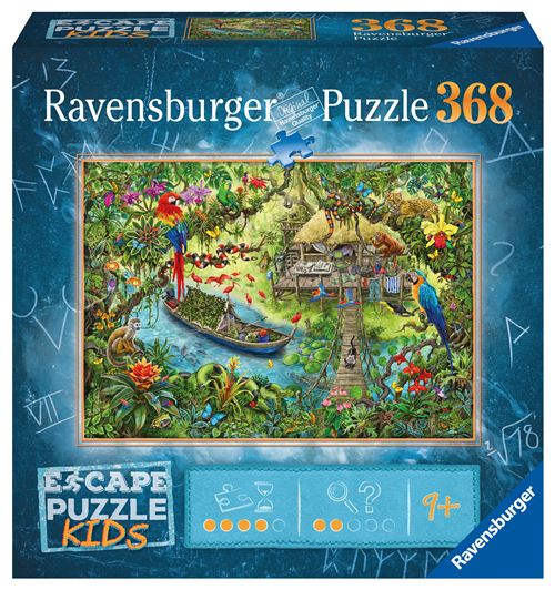 Expédition dans la jungle - Ravensburger - Puzzle Escape Game - Jeu d'évasion - Great Escape