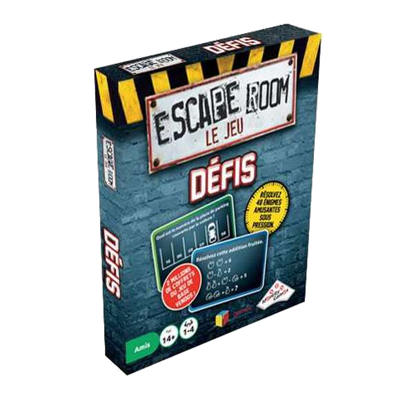 Escape Room Le Jeu - Boîte extension Défis - Escape Game - Jeu d'évasion - Great Escape