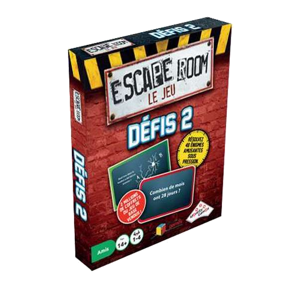Escape Room Le Jeu - Boîte extension défis 2 - Escape Game - Jeu d'évasion - Great Escape