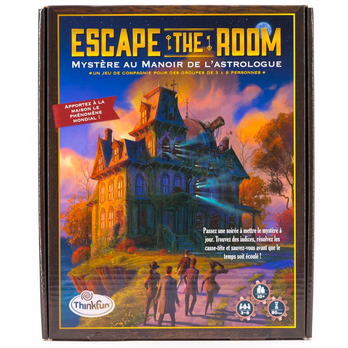 Escape The Room - Mystère au manoir de lastrologue - Recto - Escape Games - Jeu de société Escape Games - Escape rooms