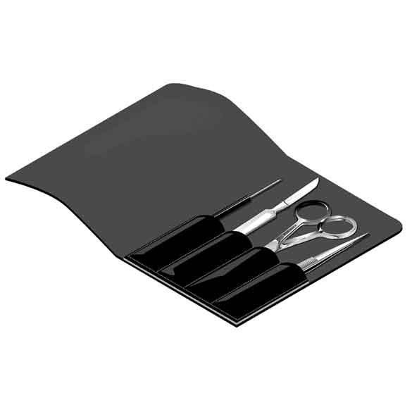 Trousse de dissection avec scalpel (PB.5111) - Loupes et  microscopes/Accessoires microscopie - Maunakea