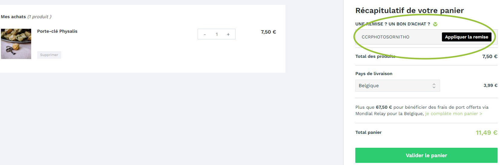 code promo explications