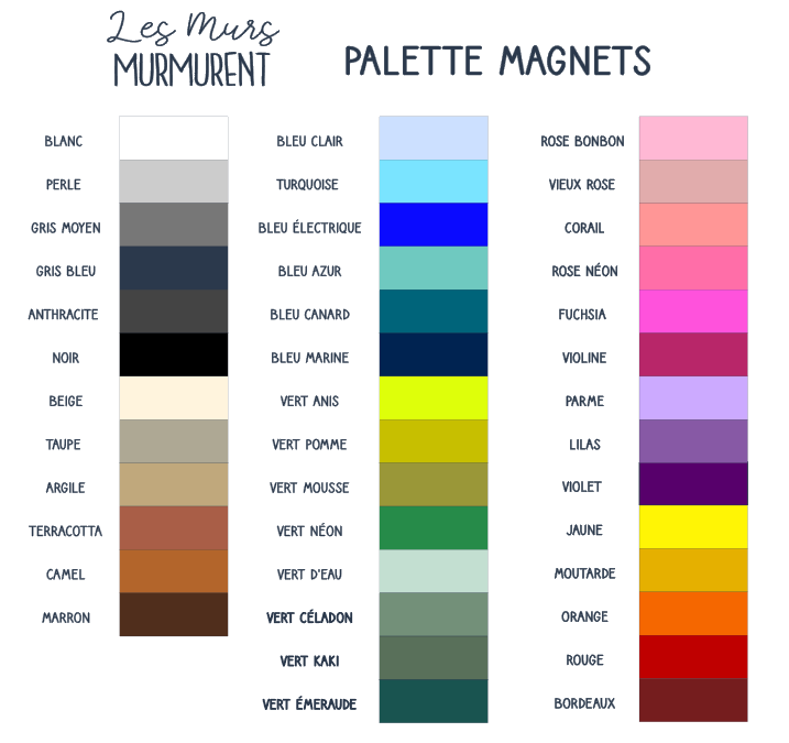 Palette 2023 Magnets