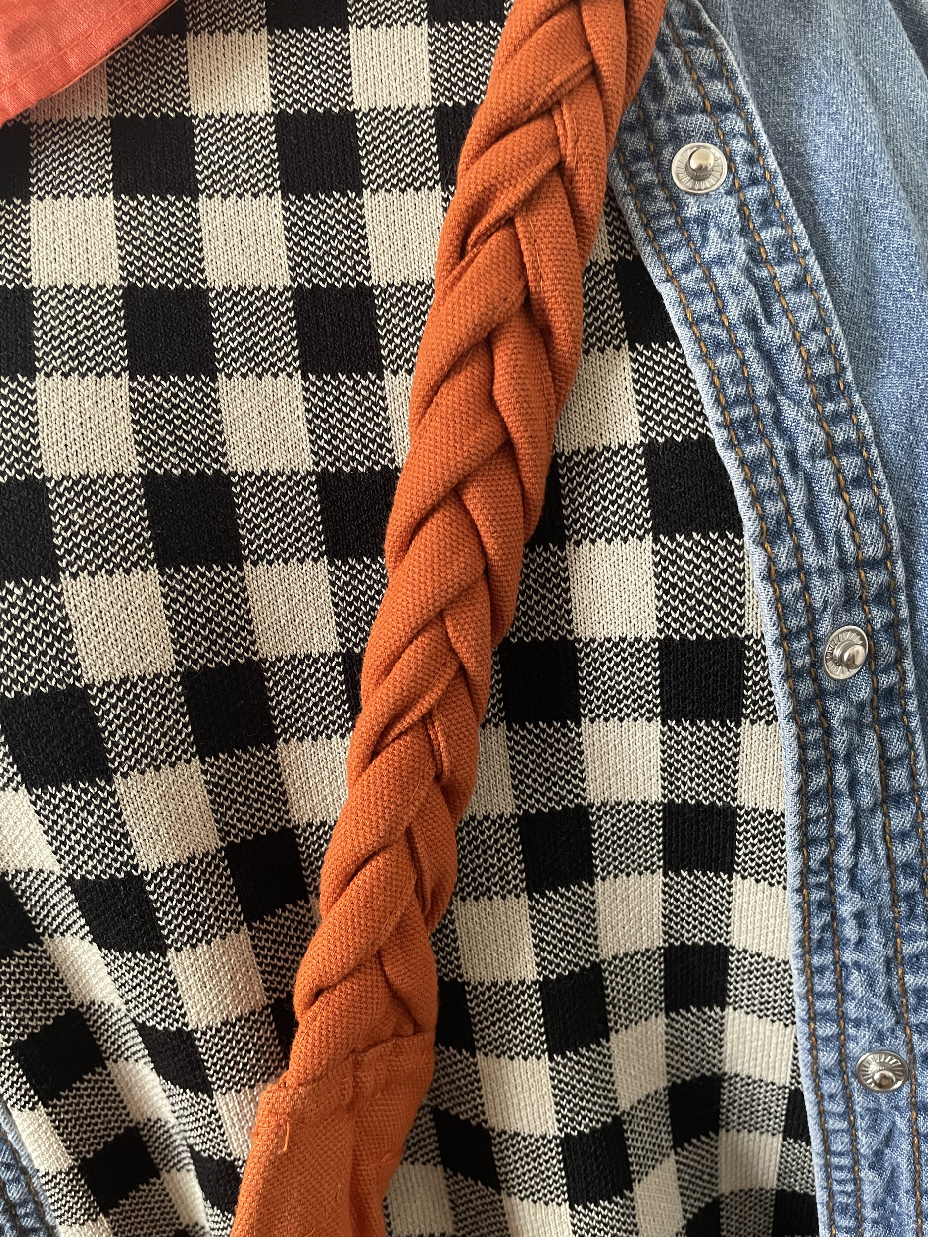 Tote Bag Bandoulière Ba&amp;sh Orange 3
