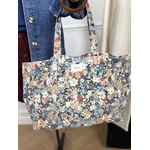 Tote bag Sezane Fleurettes multicolores 3