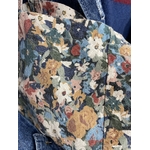 Tote bag Sezane Fleurettes multicolores 2