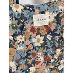 Tote bag Sezane Fleurettes multicolores 5