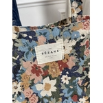 Tote bag Sezane Fleurettes multicolores 4