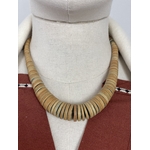 Collier ronds en bois vintage 2