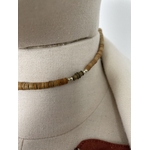Collier ronds en bois vintage 4