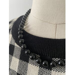 Collier Perles Noirs 2