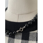 Collier Perles Noirs 4