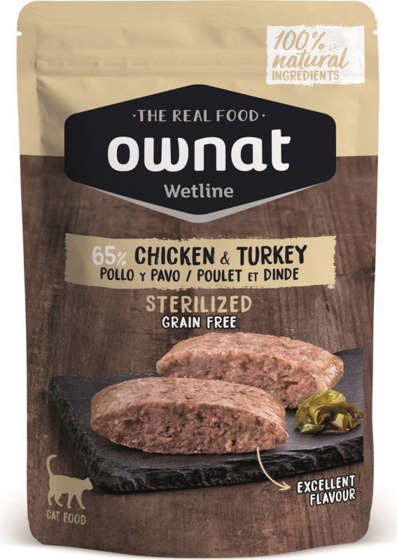 Ownat wetline poulet dinde chat Ster