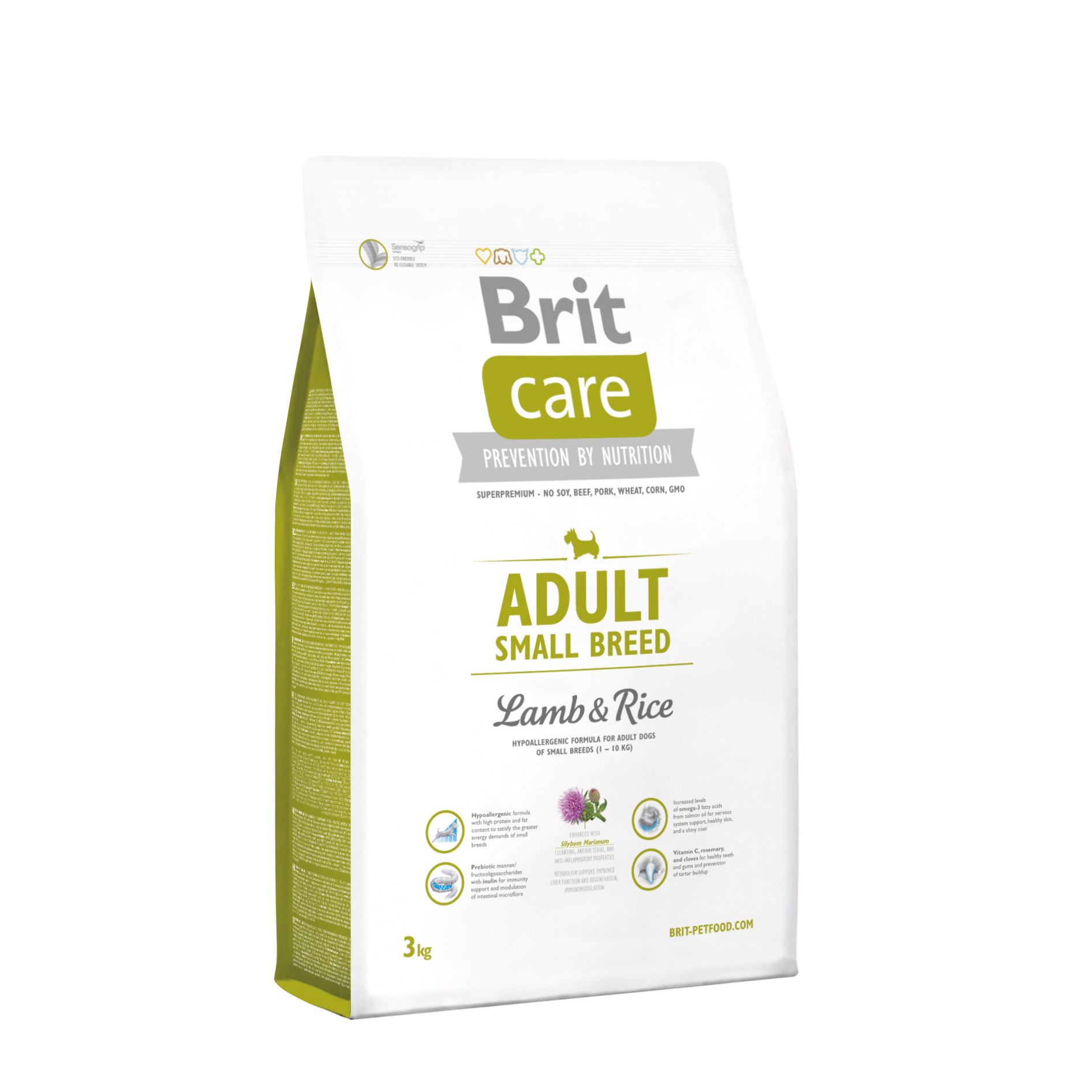Brit Care Adult Small Breed (chien) - Lamb &amp; Rice (1)