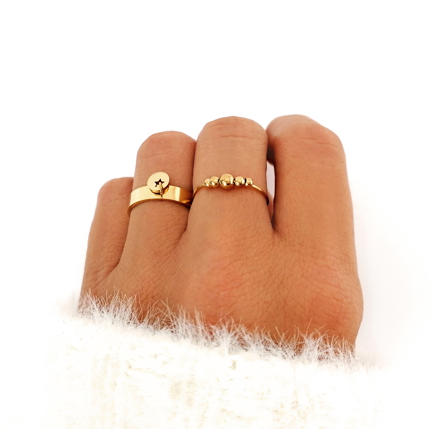bague etoile bykloe bijoux