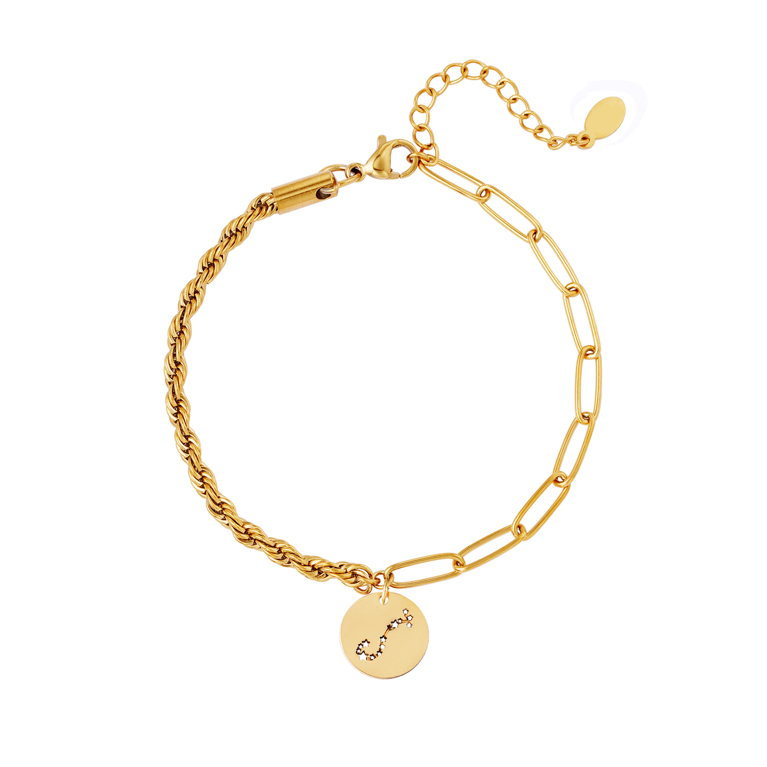 bracelet signe astrologique scorpion bykloe bijoux