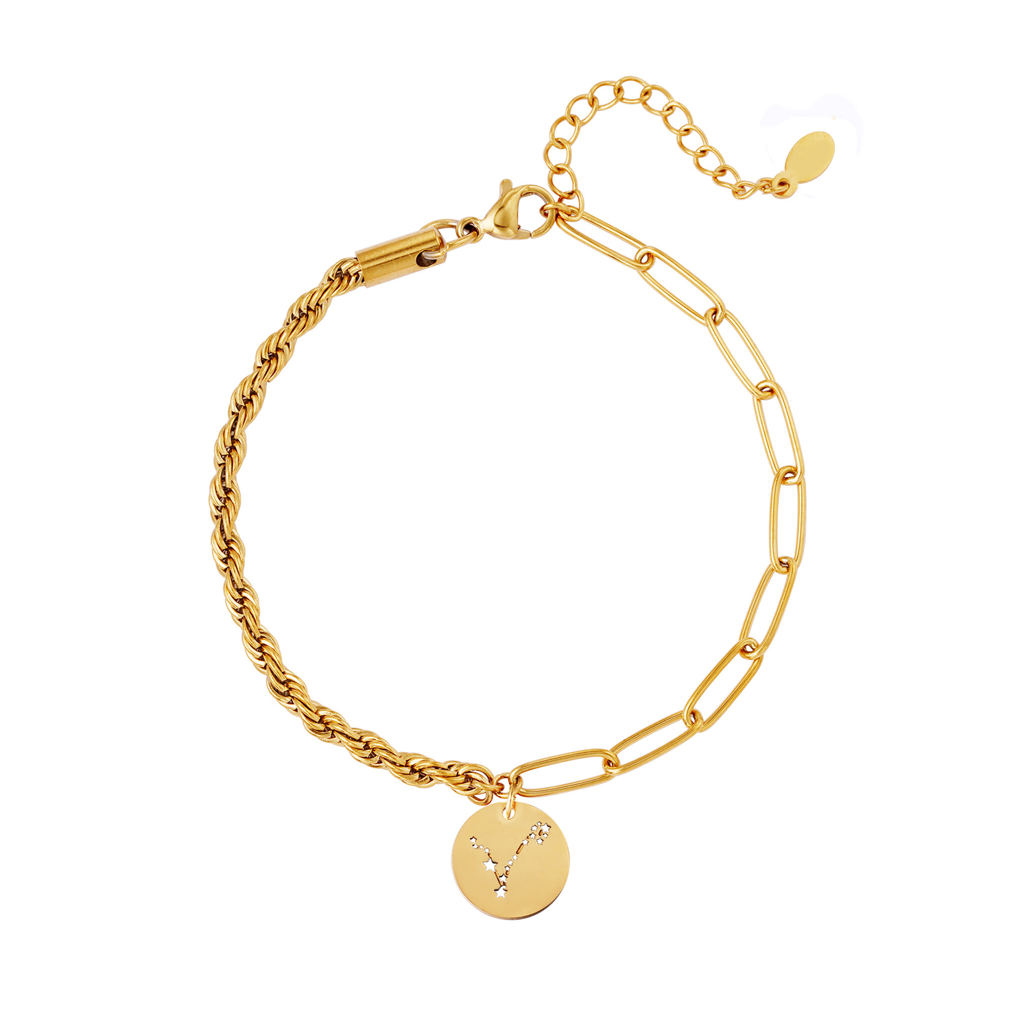 bracelet signe astrologique poissons bykloe bijoux