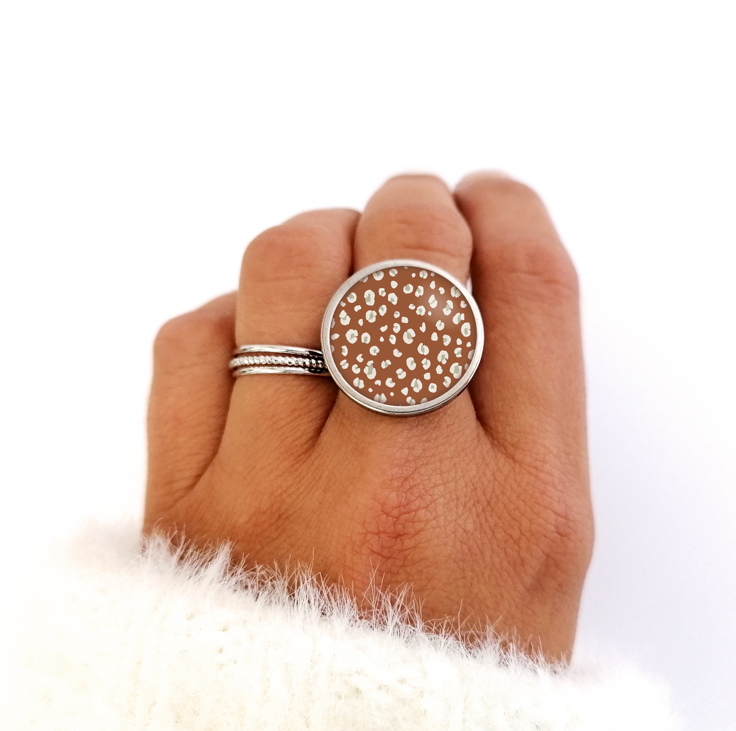 bague léopard bykloe
