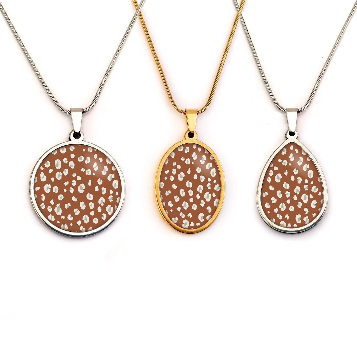 collier léopard bykloe bijoux