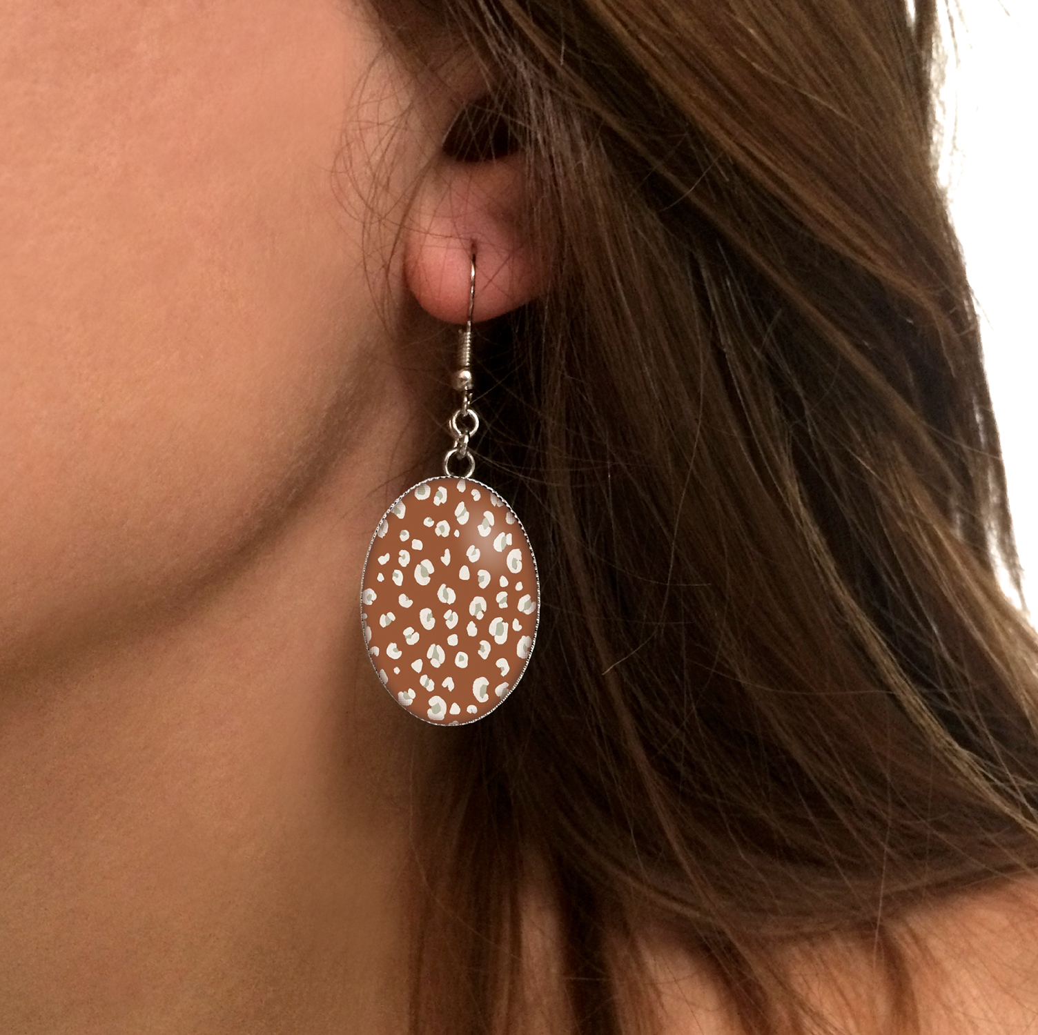 boucles doreilles léopard bykloe bijoux