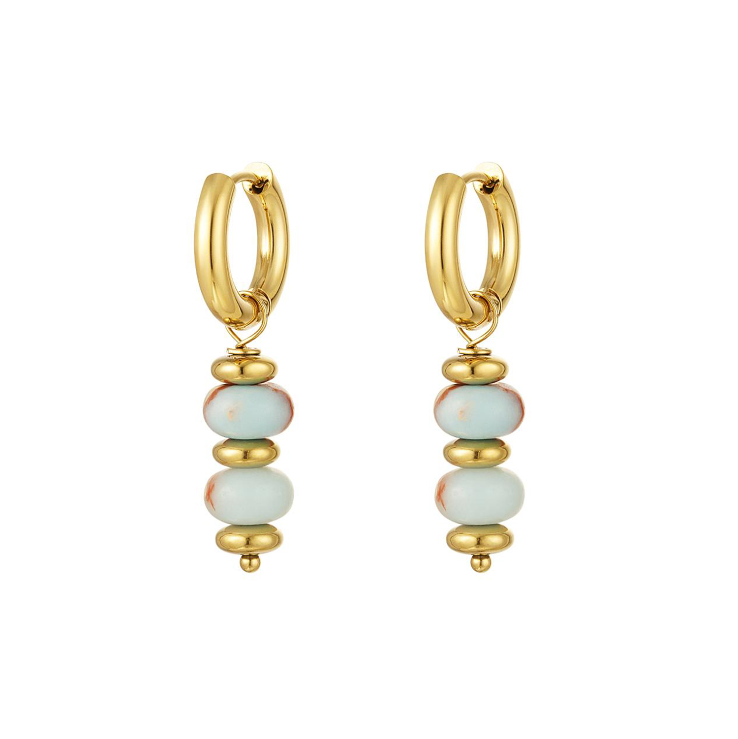 boucles doreilles perles bykloe bijoux